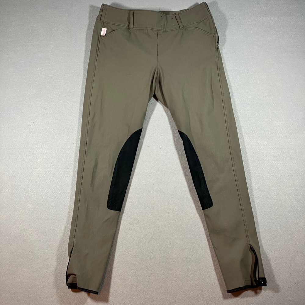 Tailored Sportsman Trophy Hunter Riding Breeches Porcini Black Side Zip 1964 30R